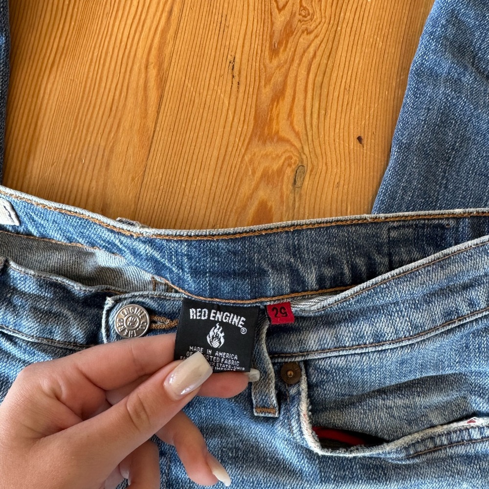 Red Engine Women’s Jeans - Picture 3 of 3